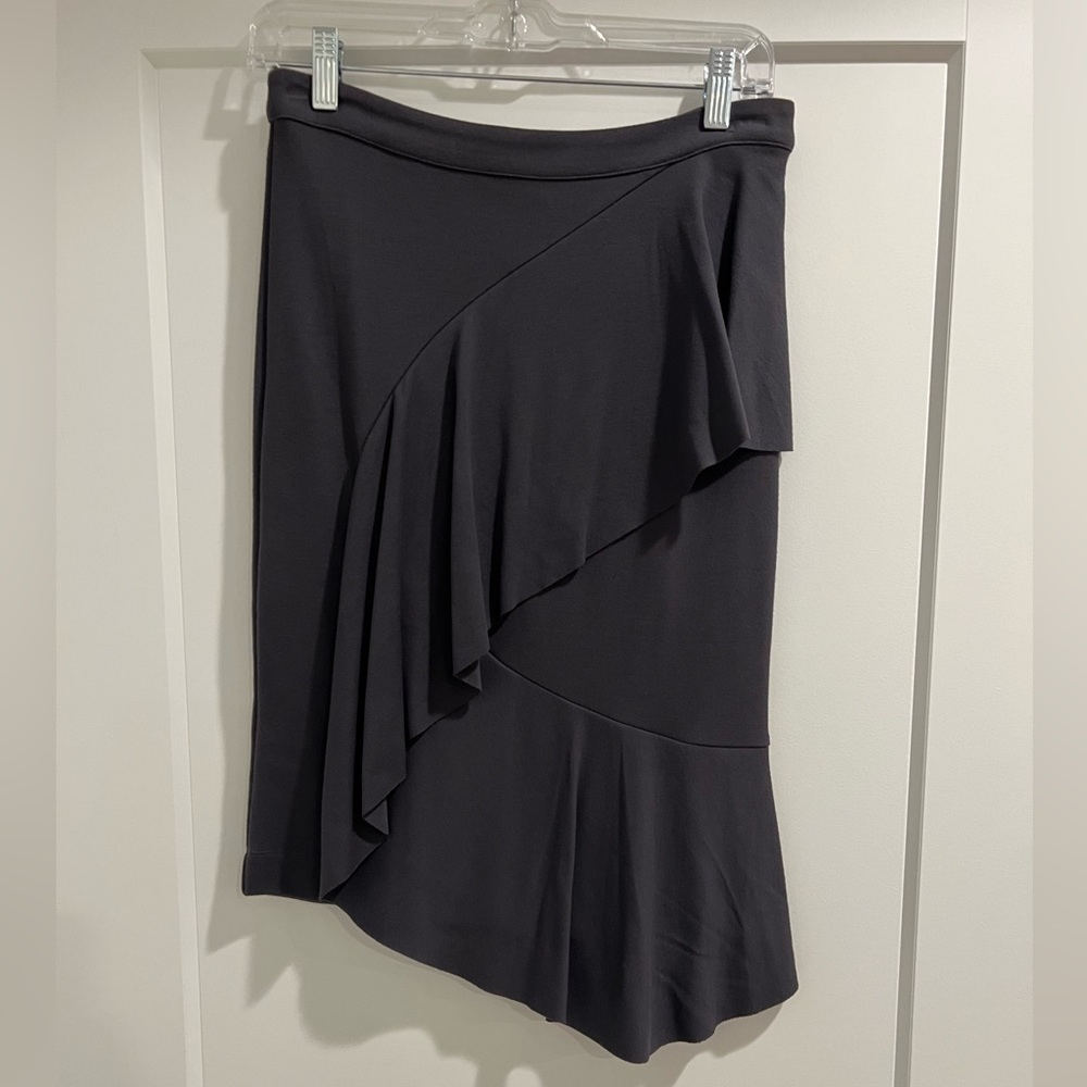 Bordeaux by Anthropologie Ruffle Skirt